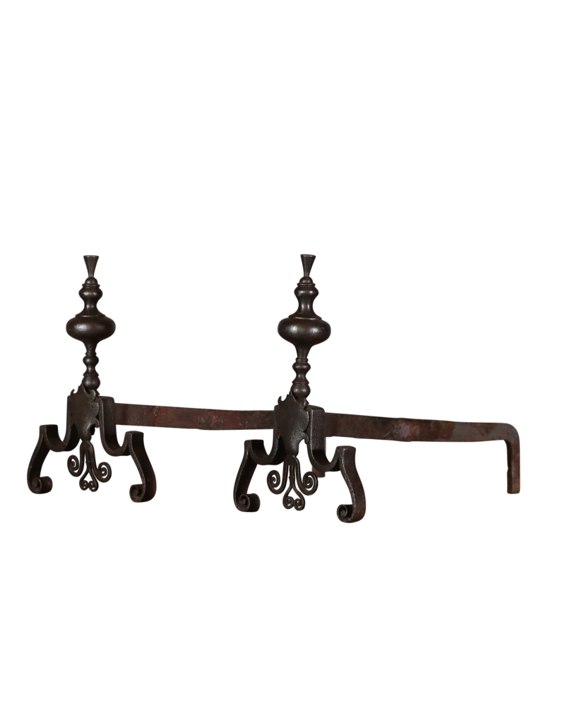 Maison Leon Van den Bogaert Eleganter französischer Feuerbock aus dem 18. Jahrhundert