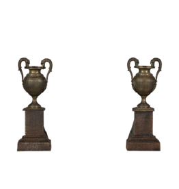 Maison Leon Van den Bogaert Geweldige vuurbokken — 30 cm hoog
