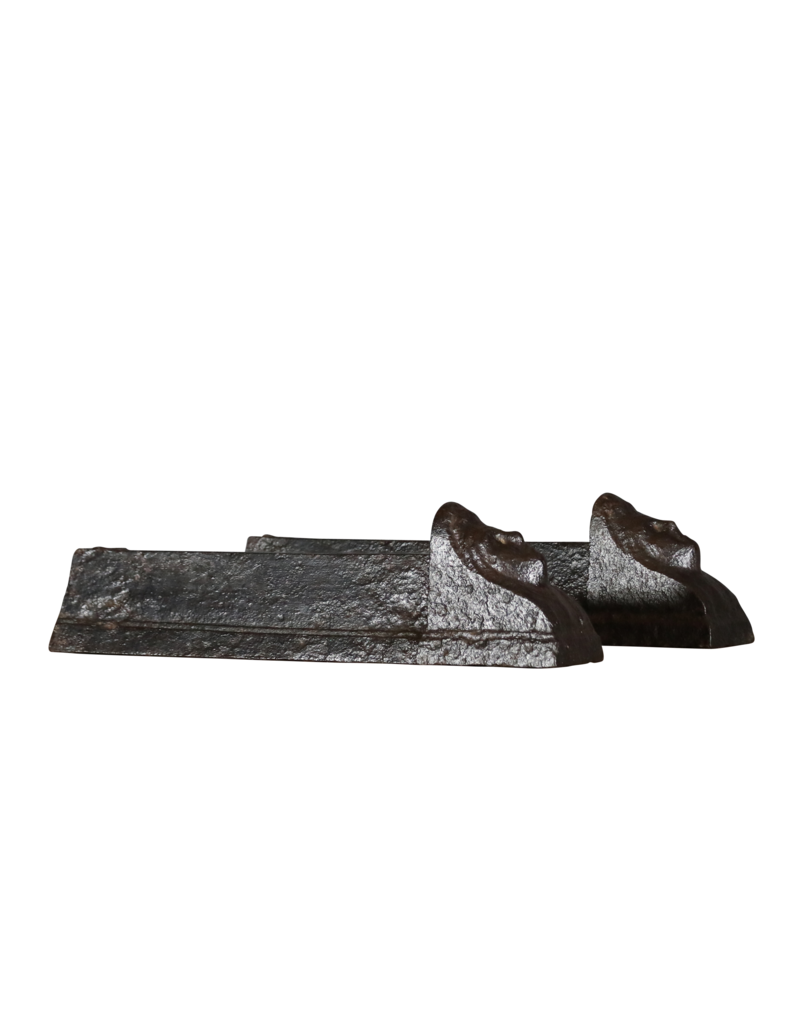 Maison Leon Van den Bogaert Mini haard ijzers — 13 cm hoog