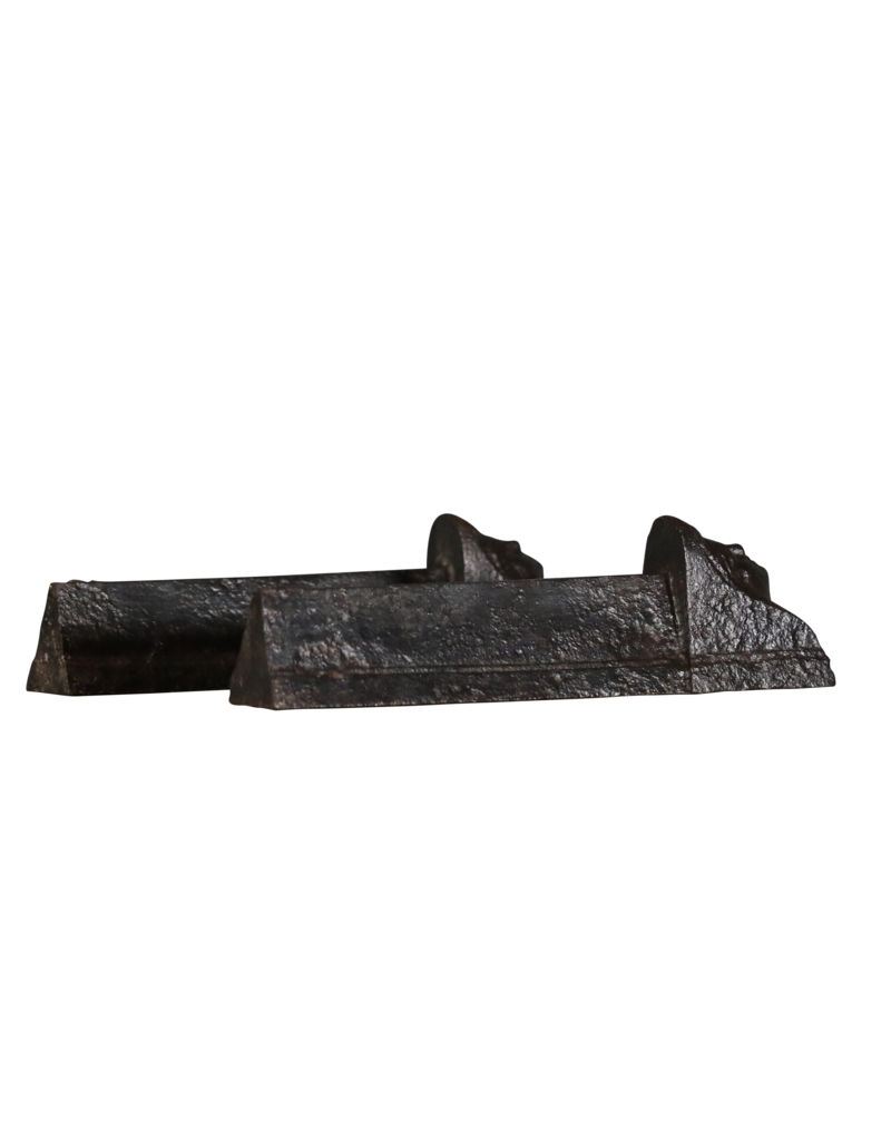 Maison Leon Van den Bogaert Mini haard ijzers — 13 cm hoog