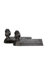 Maison Leon Van den Bogaert Cast Iron Fireplace Objects