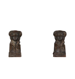 Objetos de chimenea de hierro fundido