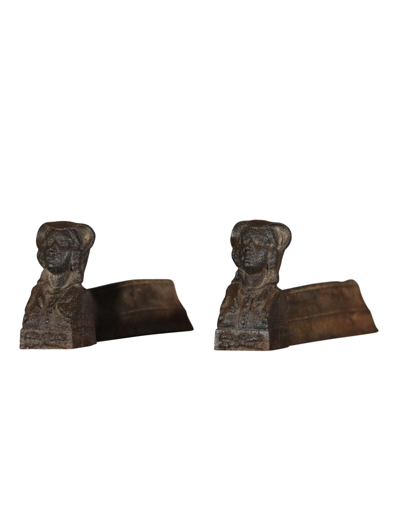 Maison Leon Van den Bogaert Cast Iron Fireplace Objects