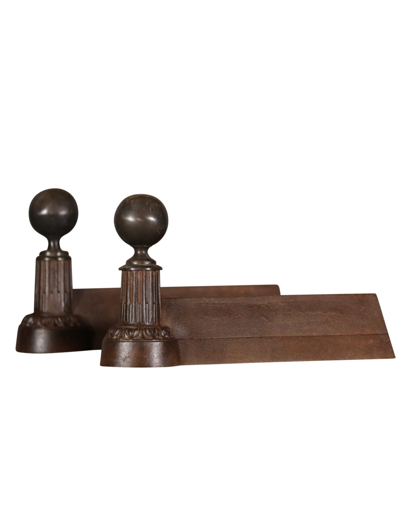 Petite Pair French Fireplace Accessories