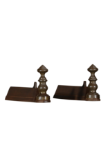 Maison Leon Van den Bogaert Elegant Fireplace Andiron