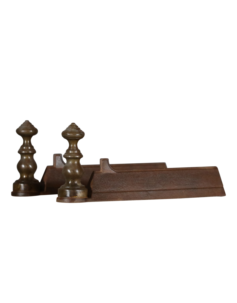 Maison Leon Van den Bogaert Fers À Feu Élégants En Bronze