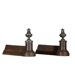Maison Leon Van den Bogaert Fers À Feu Élégants En Bronze