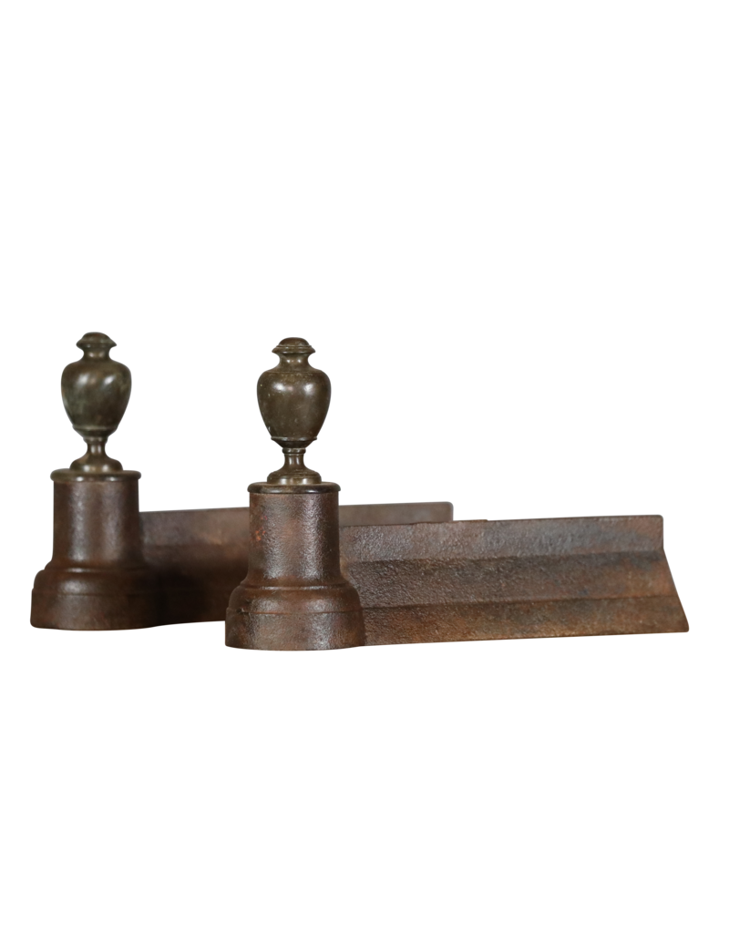 Petite Pair French Fireplace Accessories