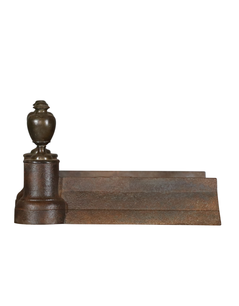 Maison Leon Van den Bogaert Kleines Paar französisches Kaminzubehör