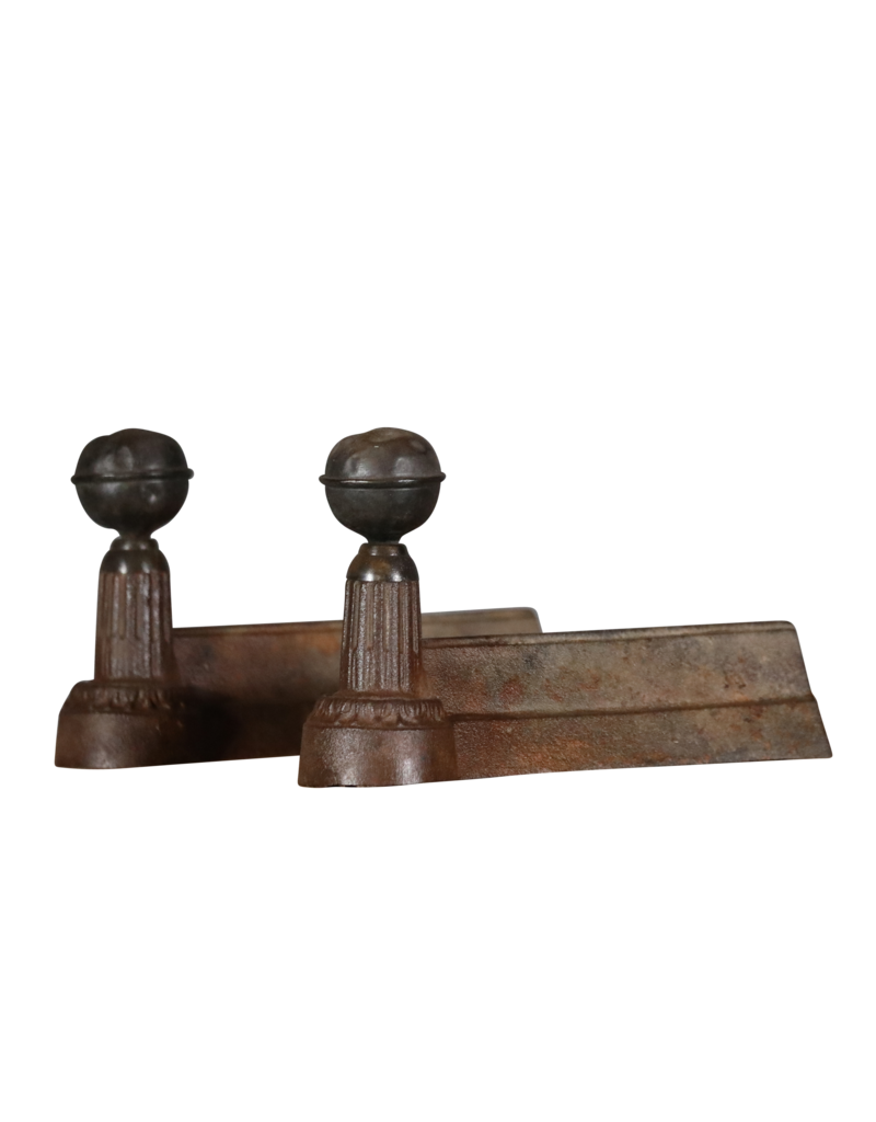 Maison Leon Van den Bogaert Petite Rustic Fireplace Objects