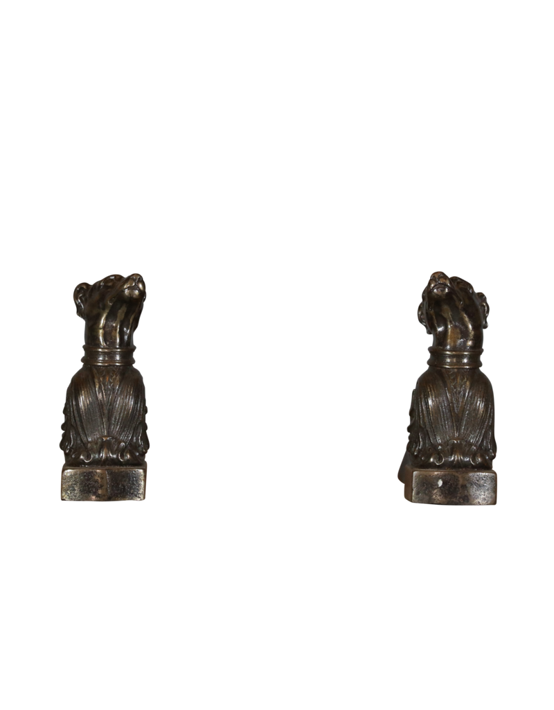 Maison Leon Van den Bogaert Mooie haard honden — 21 cm hoog