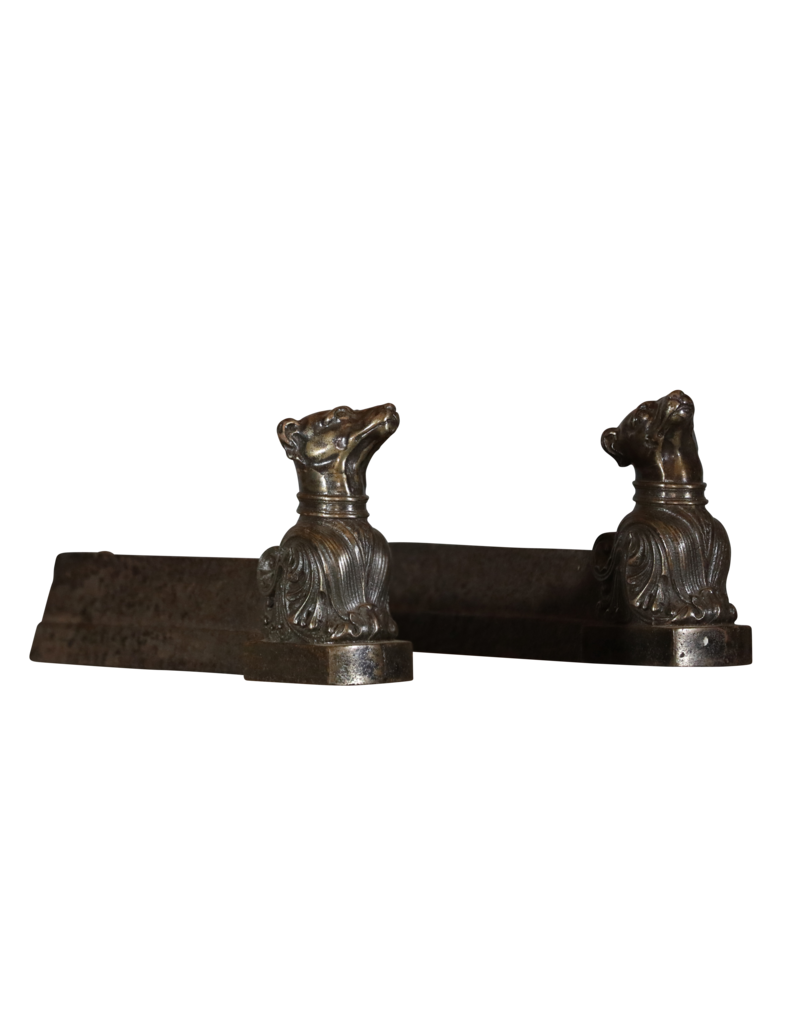 Maison Leon Van den Bogaert Mooie haard honden — 21 cm hoog