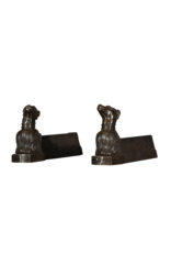 Maison Leon Van den Bogaert Mooie haard honden — 21 cm hoog