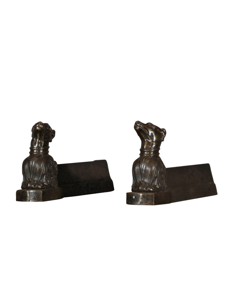 Maison Leon Van den Bogaert Mooie haard honden — 21 cm hoog