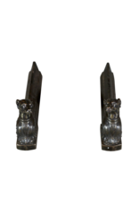 Maison Leon Van den Bogaert Mooie haard honden — 21 cm hoog