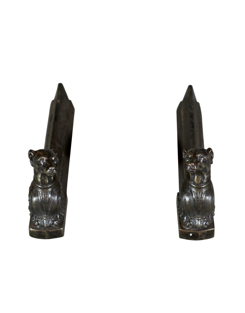 Maison Leon Van den Bogaert Mooie haard honden — 21 cm hoog