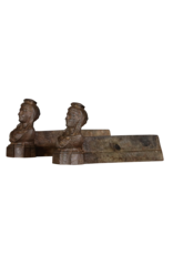 19th Century Pair Andiron