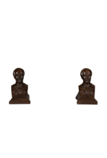 Maison Leon Van den Bogaert Haard decor ensemble — 15 cm hoog