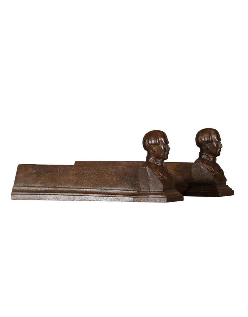 Maison Leon Van den Bogaert Haard decor ensemble — 15 cm hoog