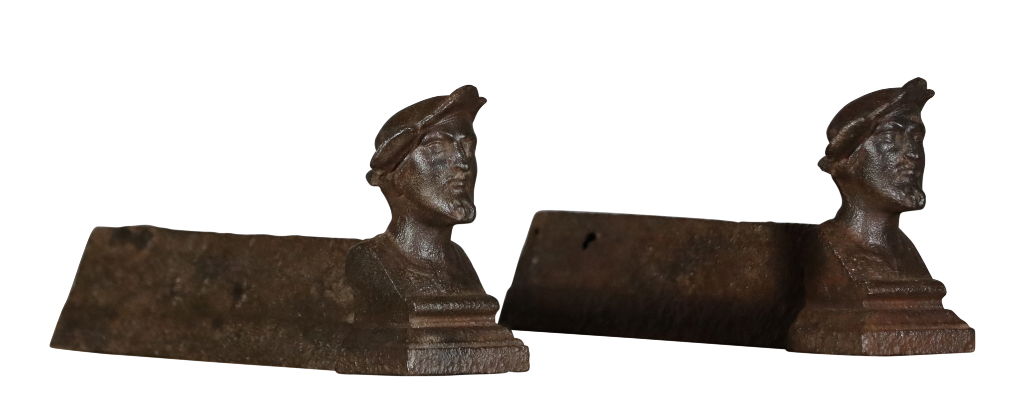 Chenêts Rustiques En Fonte The Antique Fireplace Bank — free download
