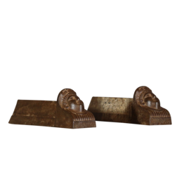 Objetos de chimenea de hierro fundido