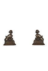 Maison Leon Van den Bogaert Sfinx in Cast-Iron — 19 cm High