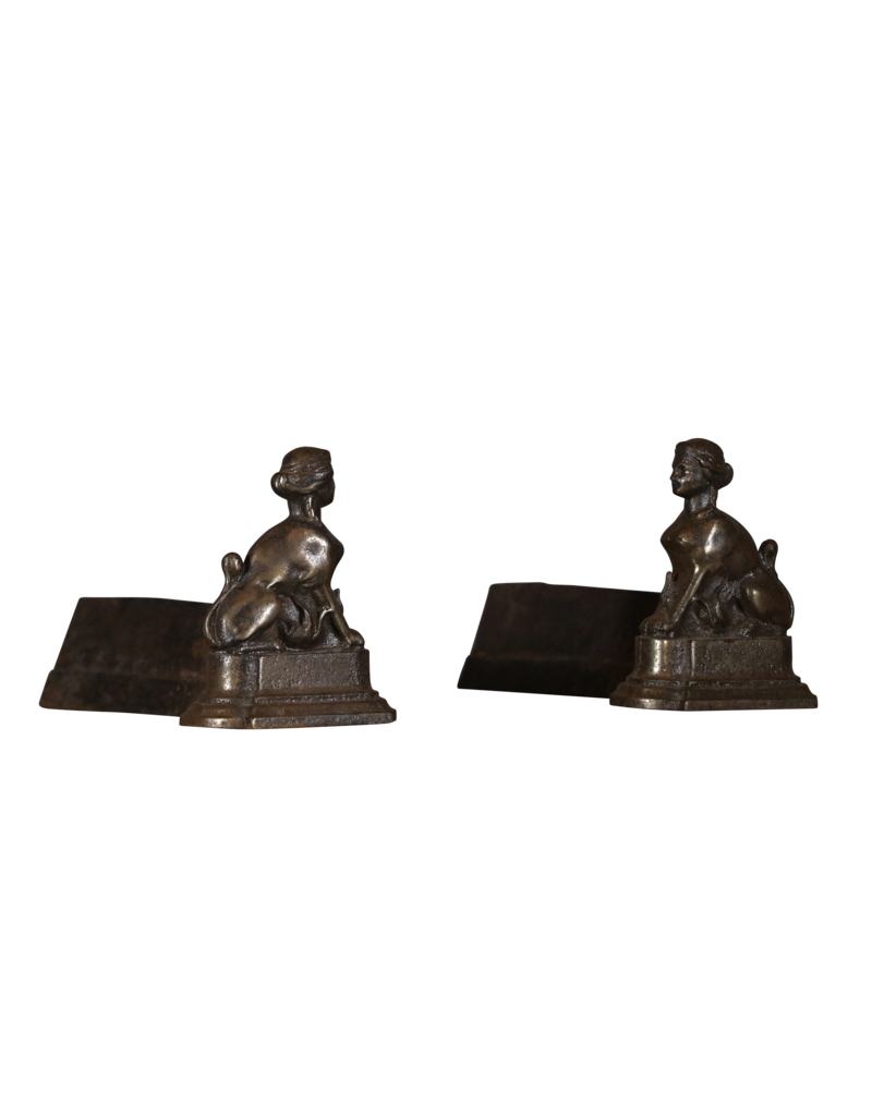 Maison Leon Van den Bogaert Sfinx in Cast-Iron — 19 cm High