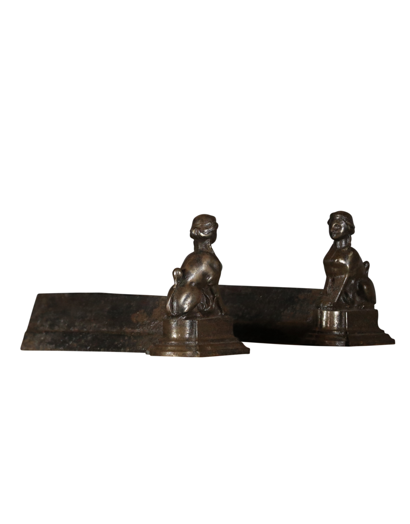 Maison Leon Van den Bogaert Sfinx in Cast-Iron — 19 cm High