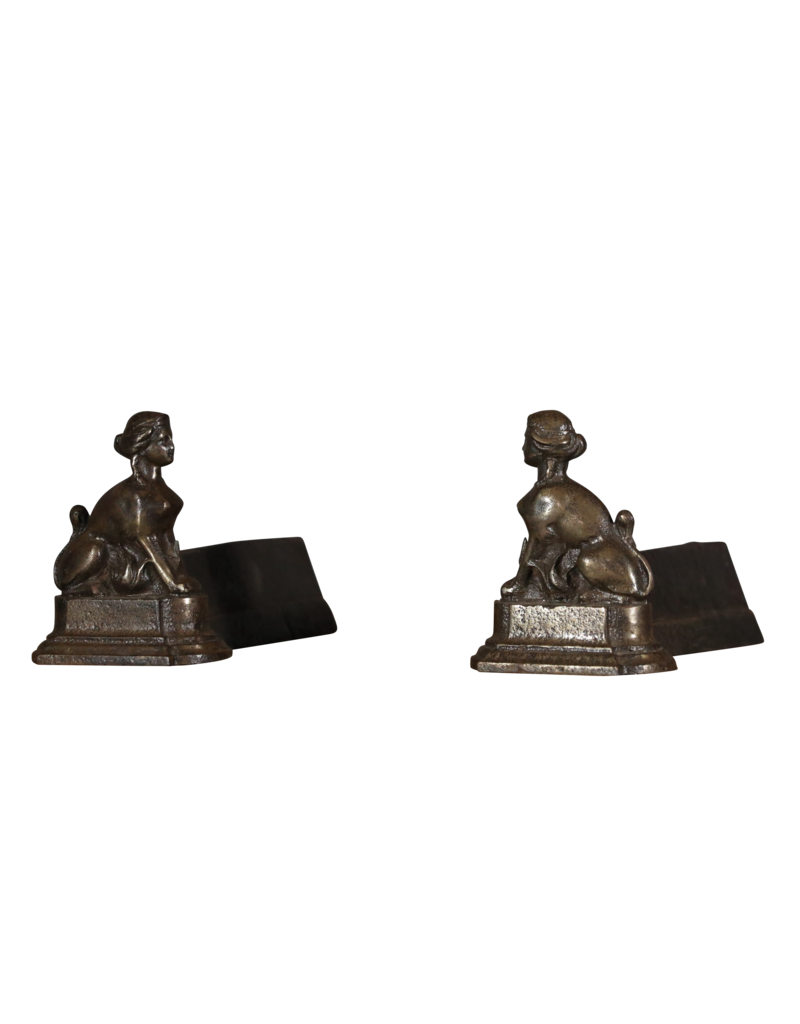 Maison Leon Van den Bogaert Sfinx in Cast-Iron — 19 cm High