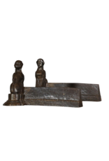 Maison Leon Van den Bogaert Sfinx in Cast-Iron — 19 cm High