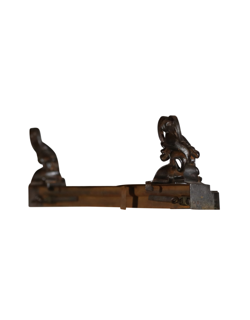 Maison Leon Van den Bogaert Decorative Cast Iron Fireplace Design Objects
