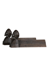 Maison Leon Van den Bogaert Warrior With Arms Fireplace Object