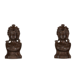 Maison Leon Van den Bogaert Fireplace Marquises  — 24 cm High
