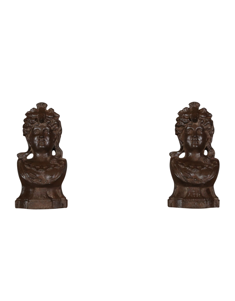 Maison Leon Van den Bogaert Fireplace Marquises — 24 cm High