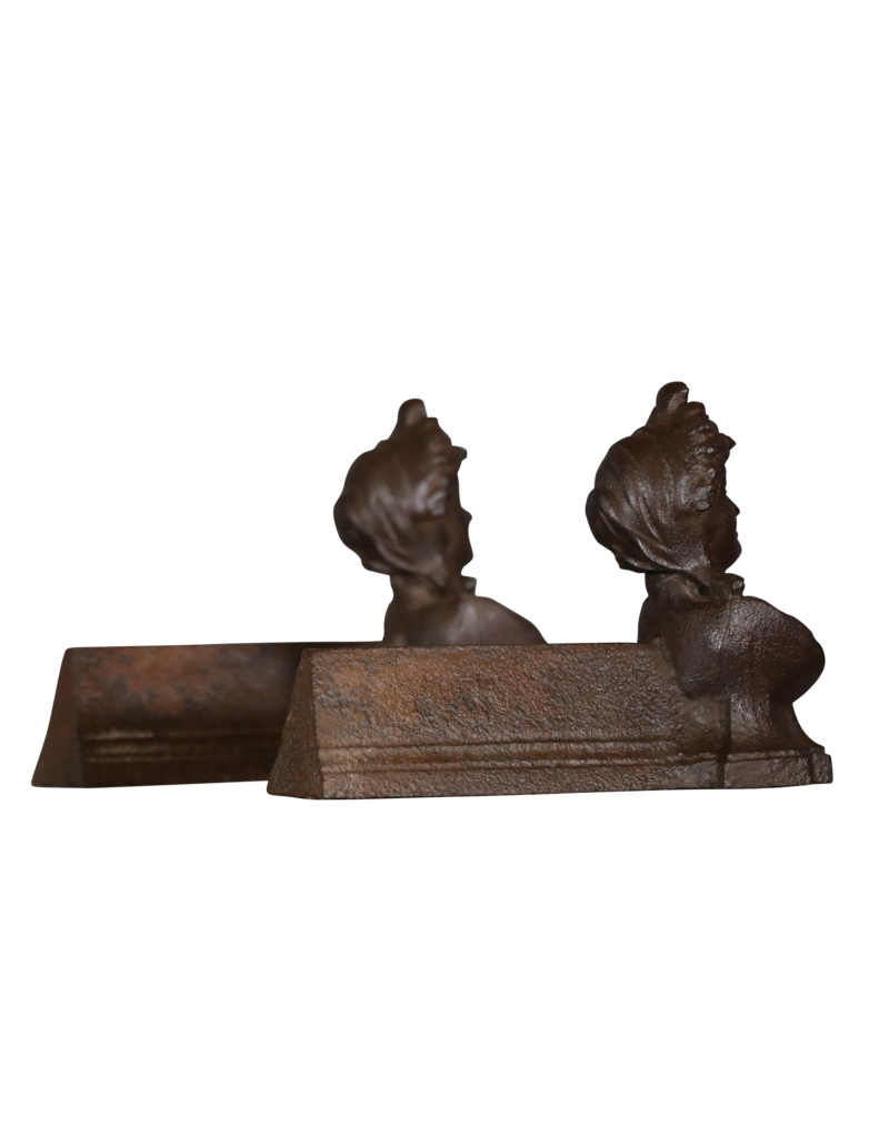 Maison Leon Van den Bogaert Fireplace Marquises — 24 cm High