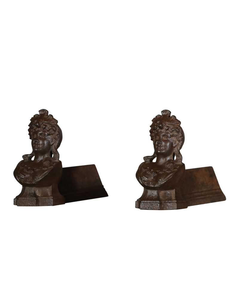 Maison Leon Van den Bogaert Fireplace Marquises — 24 cm High