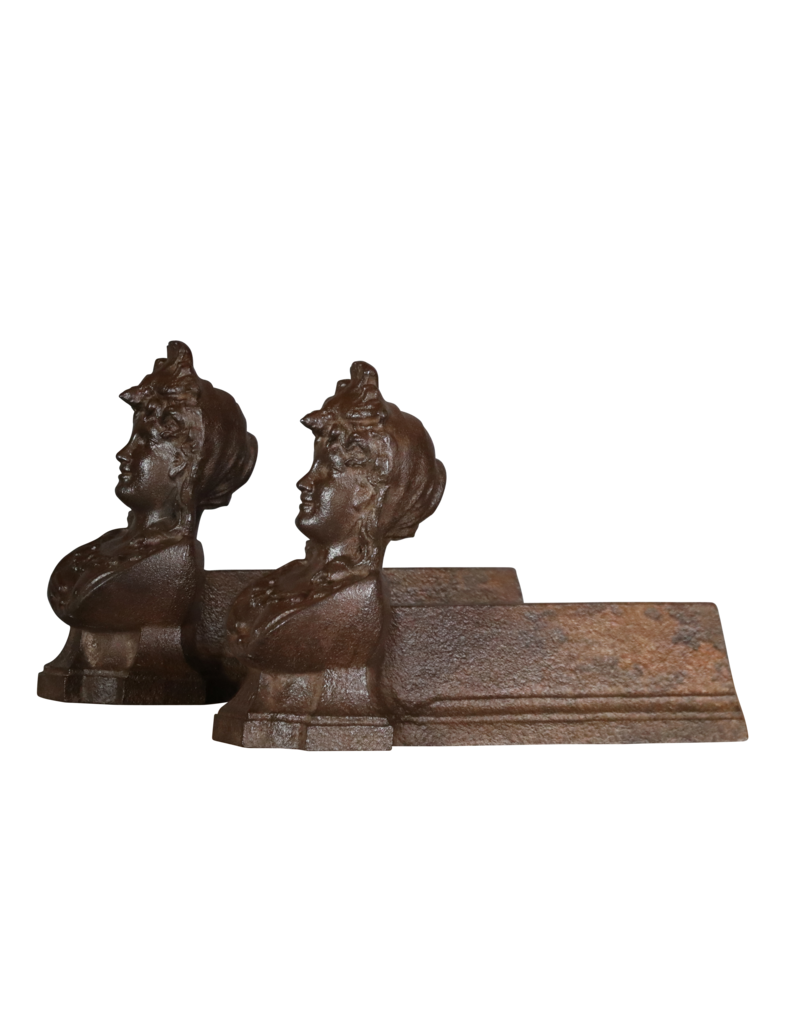 Maison Leon Van den Bogaert Fireplace Marquises — 24 cm High