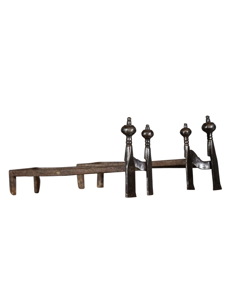 Double Chevalet French Andiron