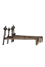 Double Chevalet French Andiron