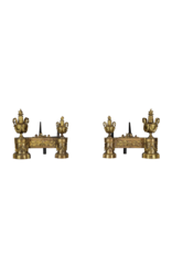 Maison Leon Van den Bogaert Luxury Interior Andiron