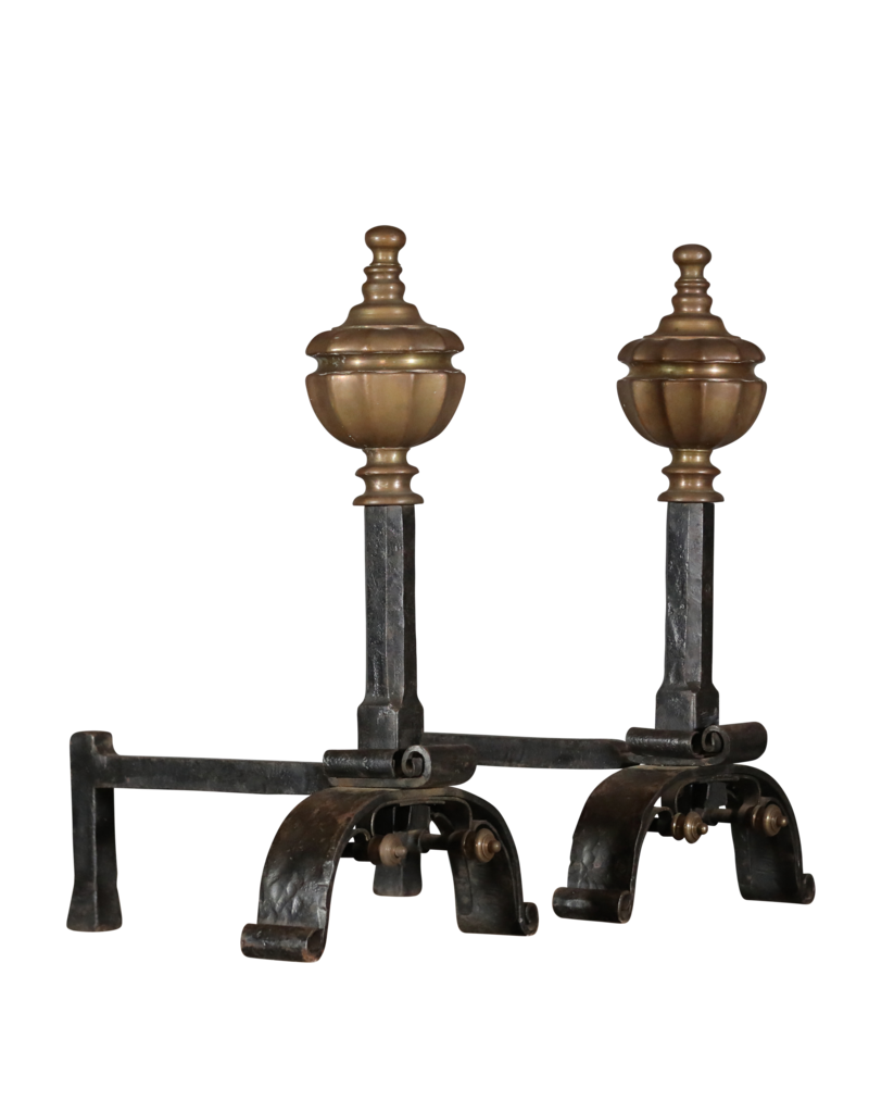 Maison Leon Van den Bogaert Sterke vuurbokken — 54 cm hoog