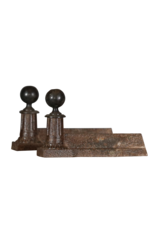 Maison Leon Van den Bogaert Brocante Paar Kaminzubehör
