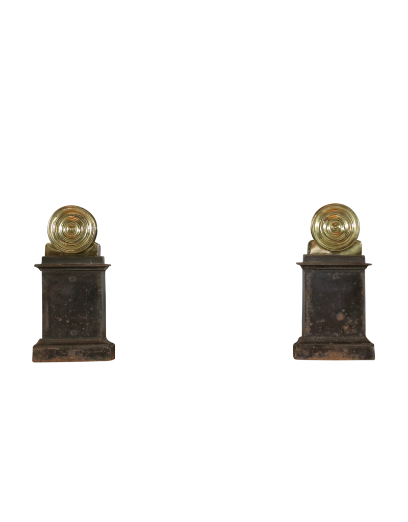 Schickes Paar französischer Andiron