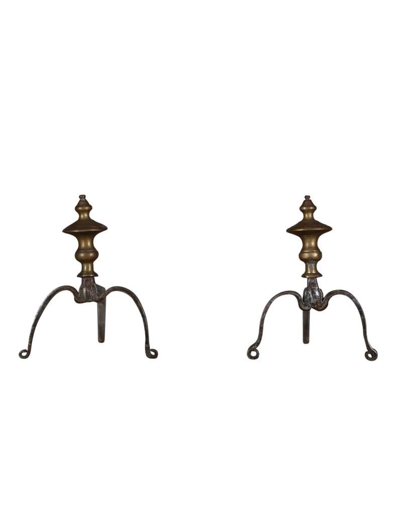 Elegant French 18th Century Andiron