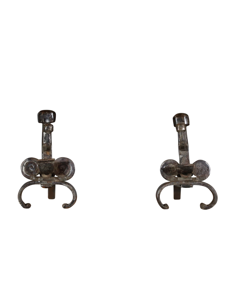 17Th Century French Elegant Andiron