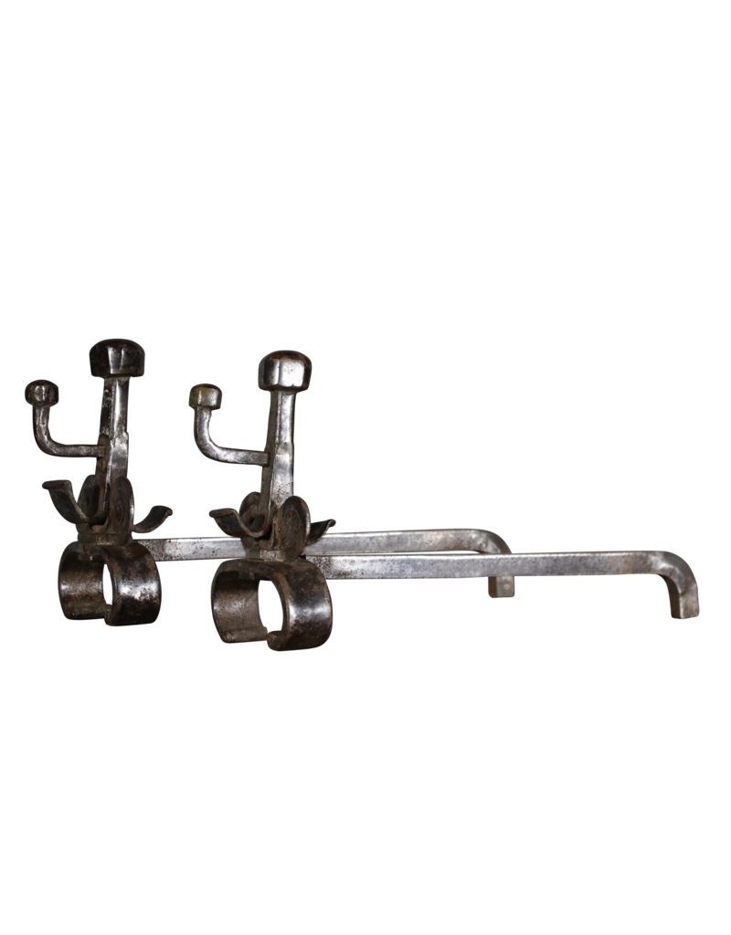 Maison Leon Van den Bogaert Eleganter französischer Feuerbock aus dem 17. Jahrhundert