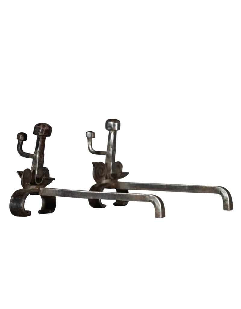 17Th Century French Elegant Andiron