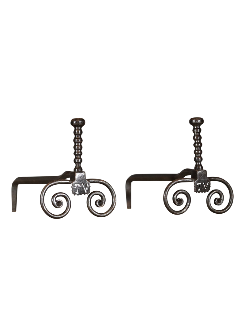 French Pair Andiron