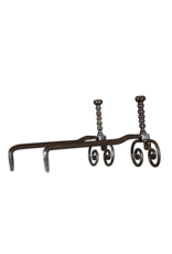 Maison Leon Van den Bogaert French Pair Andiron — 30 cm High