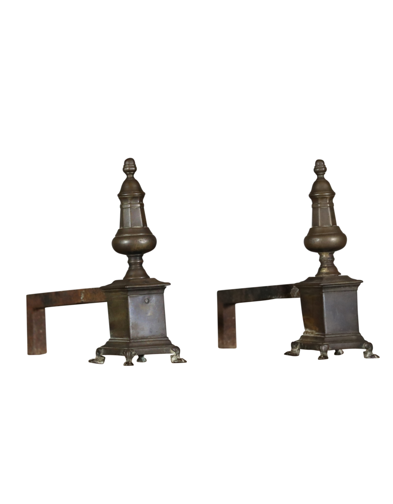 Solid 18th Century Period Objects For The Fireplace
